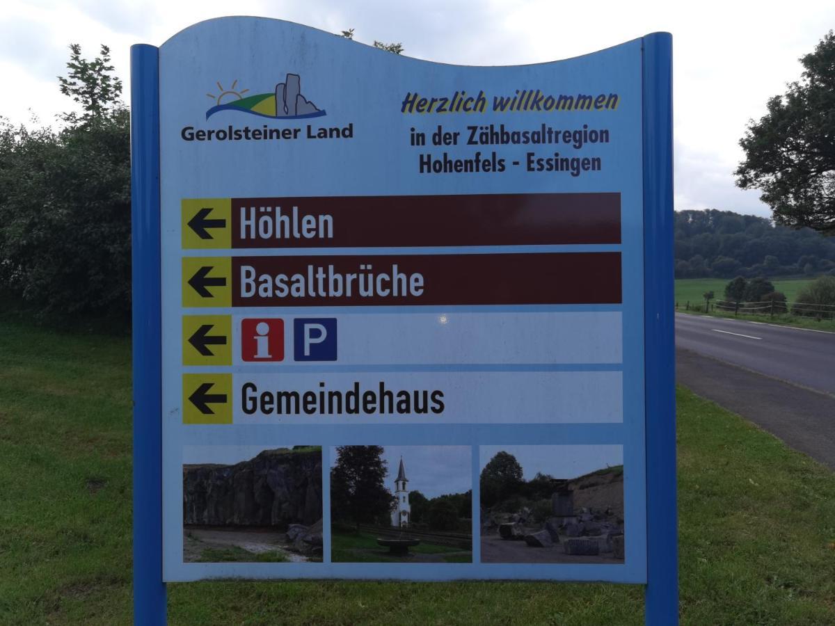 Ferienhaus Waldblick Hohenfels-Essingen Dış mekan fotoğraf
