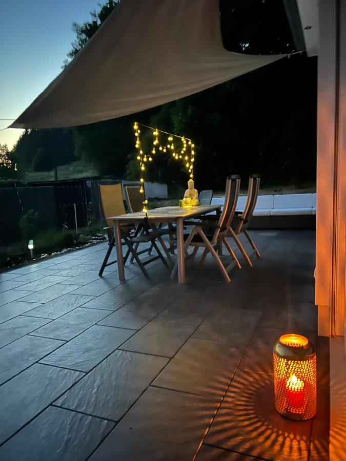 Ferienhaus Waldblick Hohenfels-Essingen Dış mekan fotoğraf
